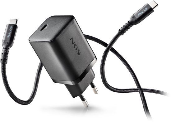 NGS BUD 65W-C Universeel Zwart AC Snel opladen Binnen