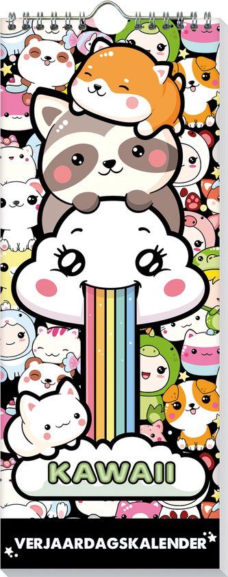Top1Toys ImageBooks BV Verjaardagskalender - Kawaii