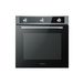 Inventum IOH6072RK - Inbouw oven - 72L - Zwart/RVS