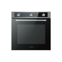 Inventum IOH6072RK - Inbouw oven - 72L - Zwart/RVS