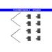ATE Kit D'Accessoires, Plaquette De Frein À Disque 13.0460-0234.2 Mazda
