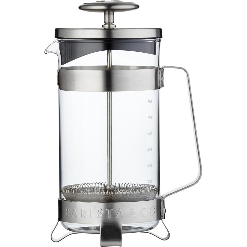 Barista & Co Cafetière 1 L Zilver - 5060433790355