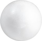 Rayher hobby materialen Piepschuim bol/bal - wit - D7 cm