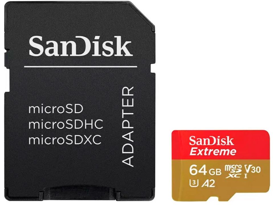 SanDisk microSDXC Extreme Plus 64GB UHS-I - 0619659189150
