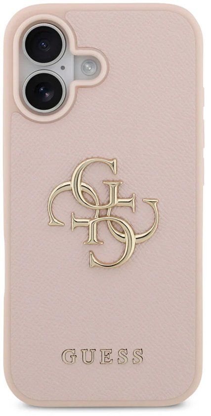 Guess Back Cover - iPhone 17 - Roze
