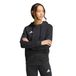 adidas dames Entrada26 Full Zip Hoodie Sweatshirt, black/white, M