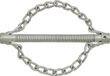 KS Tools 900.2283 Mandrin à chaîne +chaîne lisse, 2 chaînes, spirales 22mm