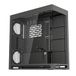 HAVN HS 420 Dual-Chamber ATX Mid Tower PC-behuizing zwart hybride ontwerp, 11x 140mm ventilatorsleuven en 3x 420mm radiatorondersteuning, SimpliCable kabelbeheer, gehard glas, PWM-ventilatorhub