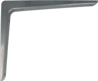 AMIG Plankdrager/planksteun - aluminium - gelakt zilvergrijs - H150 x B100 mm