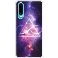 P30 Infinite Triangle Rubberen siliconen hoesje