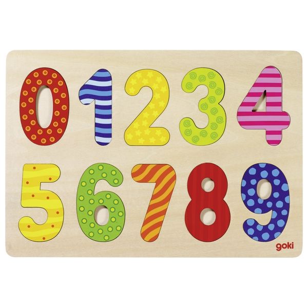 Goki 57574 - Puzzel - Hout - Multi - 2 jaar+