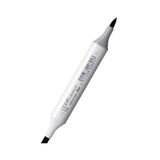 COPIC Sketch Marker type T - 10, tonergrijs nr. 10, professionele brush marker, op alcoholbasis, met een Super Brush punt en een Medium Broad punt.
