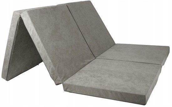 Viking Choice Opvouwbaar 2 persoons matras - Grijs - 195 x 120 x 7 cm