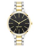 Nine West Women's Crystal Accented Bracelet Watch