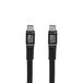 Menatwork NCABLE-LE-UC-UC-1.2M USB-kabel 1,2 m USB C Zwart