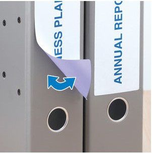 HERMA Removable file labels A4 192x59 mm white 100 pcs.