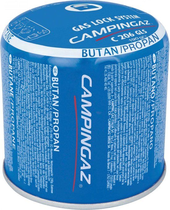 Campingaz C206 GLS Doordringbare Cartridge - Blauw - 3138522069216