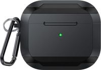 By Qubix Qubix AirPods 3 hoesje - TPU - Anti fall series - Zwart