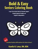 BOLD & EASY Seniors Coloring Book