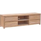 Tower Living TV Kast Corona 200 cm - Teakhout - Naturel