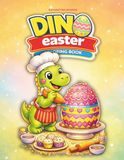 Easter Dinosaur Coloring Book for Kids Ages 4-8
