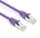 ACT Paarse 15,00 meter SFTP CAT6A patchkabel snagless met RJ45 connectoren FB2315