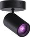 Calex Smart Plafondlamp - 1-Lichts - Slimme Opbouwspot - Rond - Zwart