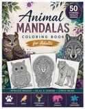 Animal Mandalas Coloring Book for Adults