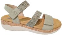 Remonte Suede Dames Sandalen - Groen - 44