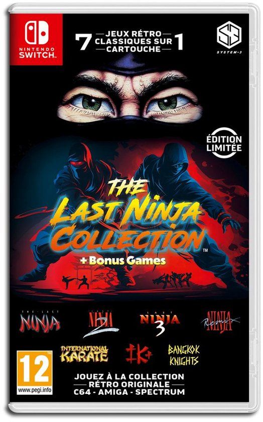 System 3 The Last Ninja Collection Nintendo Switch