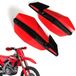 AnXin Motorfiets handbescherming Dirt Bike handbescherming 7/8 inch 22 mm 11/8 inch 28 mm universeel voor CRF110F CRF125F CRF250F CRF250R CRF450R XR150L CRF250L CRF300L TRX 400EX Dirt Bike ATV Rood