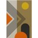 Papier peint panoramique géométrique 260 cm x 390 cm