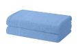 Degrees home Set van 2 badhanddoeken of douchehanddoeken, 100% katoen, 480 g/m², 130 x 65 cm