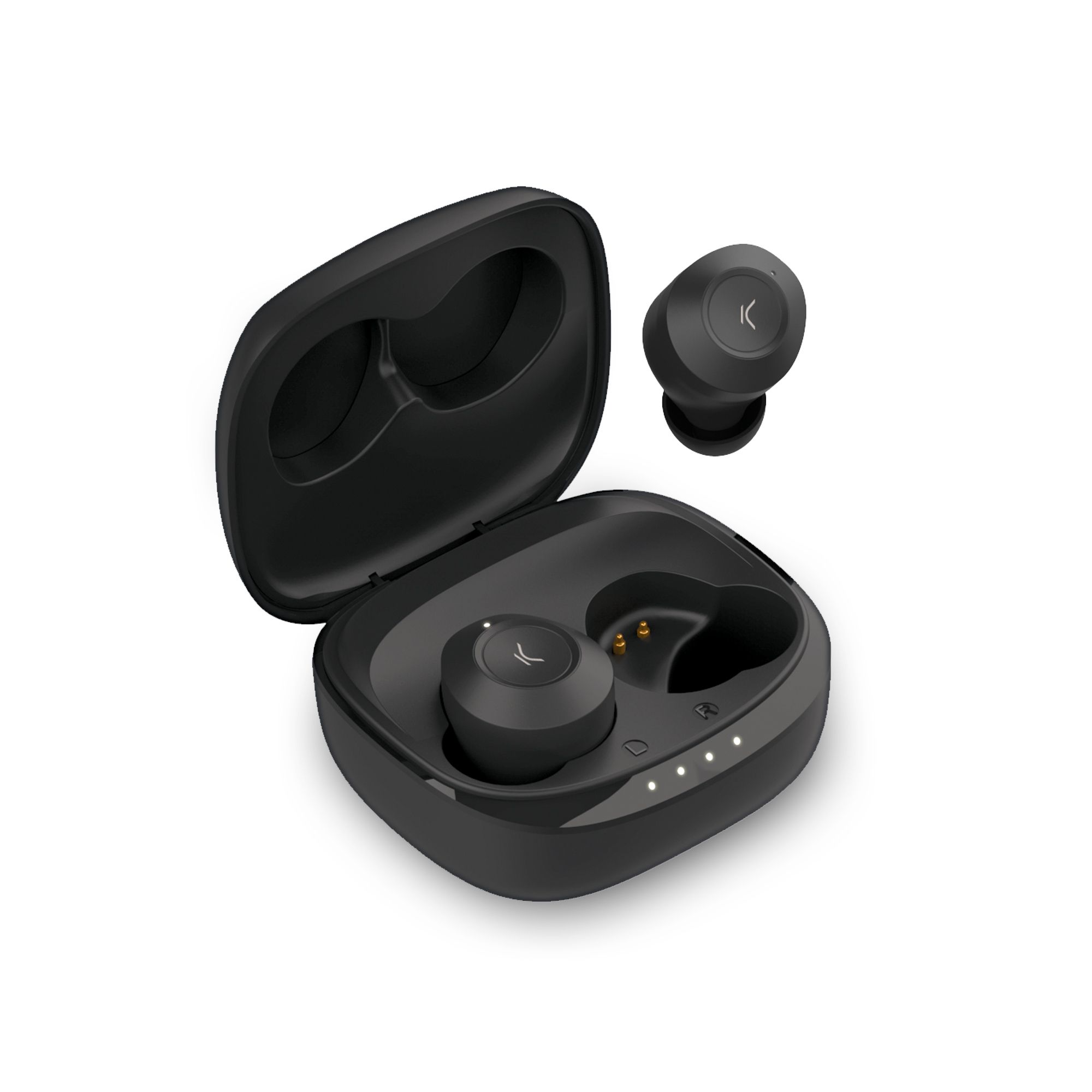 Ksix BXTW08N - True Wireless Stereo (TWS) In-ear Headset - Bluetooth 5.3 - Black