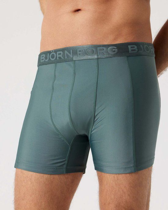 Bjorn borg Björn Borg Stretch Swim Shorts - Heren Zwembroek - Groen