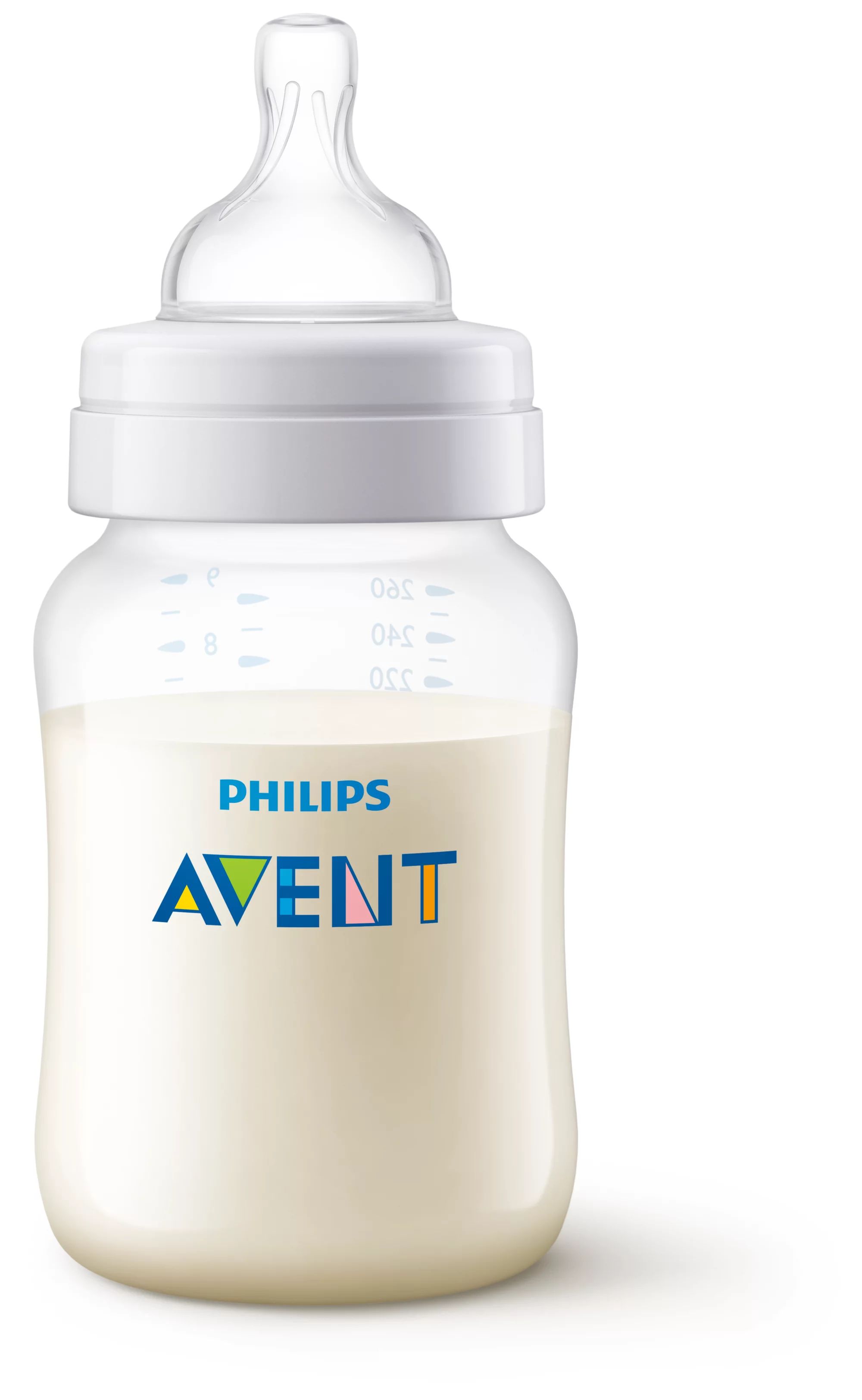 Philips AVENT SCY103/01 Anti-colic zuigfles 260 ml Transparant Polypropyleen (PP)