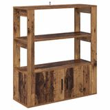 vidaXL Dressoir Oud hout 30 x 80 x 90 cm