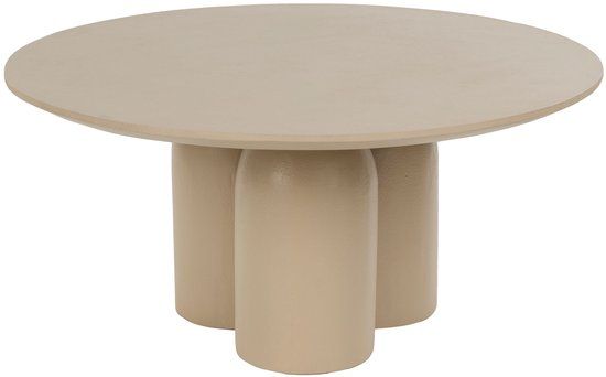 Housecraft Living Ces Salontafel Rond 75 cm Beige