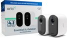 Arlo Essential HD XL - Draadloze Buiten Beveiligingscamera - 2 Camera's
