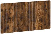 vidaXL Wandgemonteerd Hoofdbord ZWOLLE Gerookt eiken Bewerkt hout