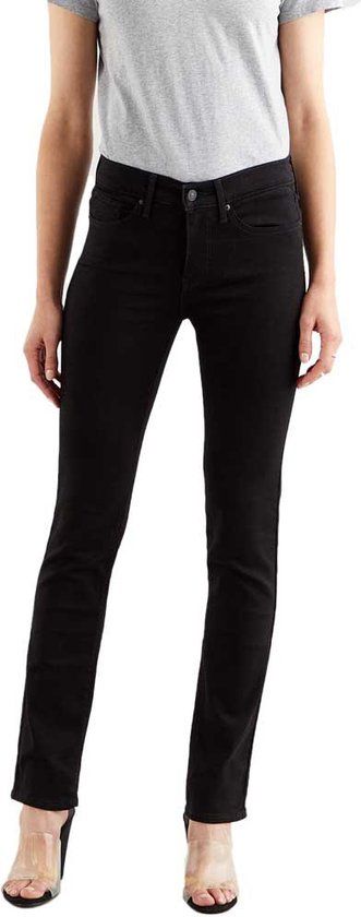 Levi's 312 Shaping Slim Jeans - Soft Black - W30/L32