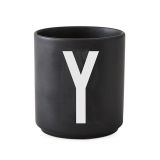 Design Letters Mug Design Letters noir Y