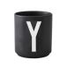 Design Letters Mug Design Letters noir Y