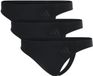 adidas Sportswear 3PK THONG - Sport Active Seamless - Packaged Panties – Damen Onderbroek - 3x zwart