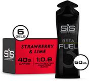 Science in Sport SIS Beta Fuel Energy Gel Strawberry & Lime - 6 x 60ml