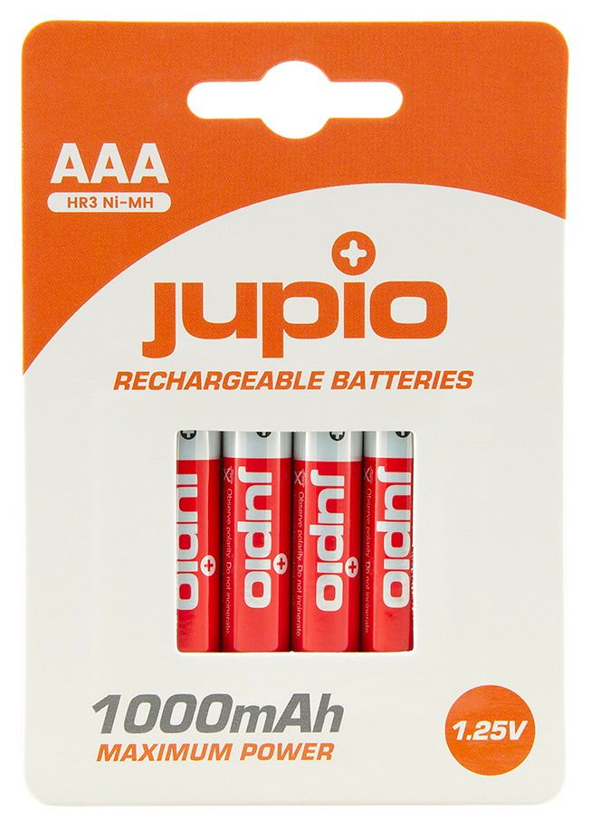Jupio AAA batterijen 1000mAh - 20 stuks