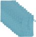 Merkloos / Sans marque The One Towelling Washandjes - 15x21 cm - 10 stuks - Hotelkwaliteit - 500 g/m² - 100% Gekamd katoen - Petrol