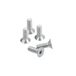 Hercules Couvercle de couplage vis de fixation set, adapté pour Hercules Prima M 2, 3, 4, 5, Optima, Jogging, Sachs 504, 505 moteur