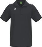 Erima Cmpt 3 Wings Polo Heren - Zwart / Wit | Maat: L