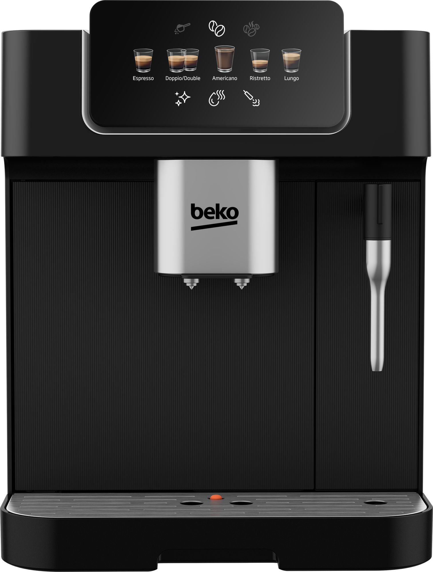 Beko CEG7302B Volautomatische Espressomachine - 2L - Koffiebonen - 10 kopjes - Zwart